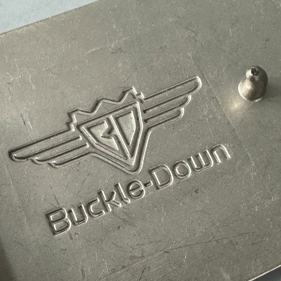 Buckle-Down Buckle Brown Leather Belt - Picture 13 of 13